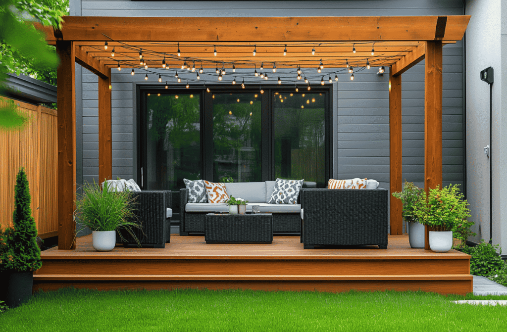 Pergola construction