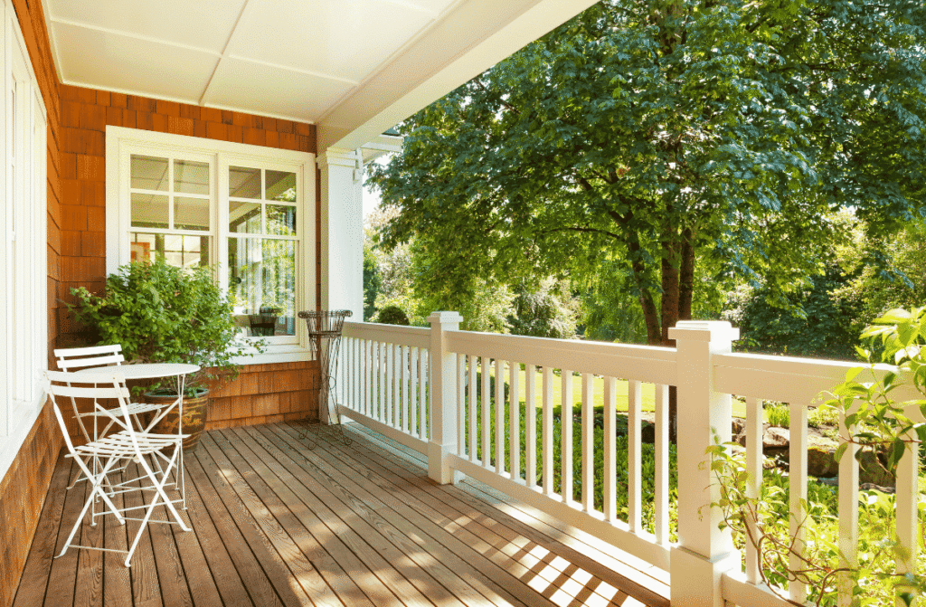 Porch Construction in Northwest Arkansas