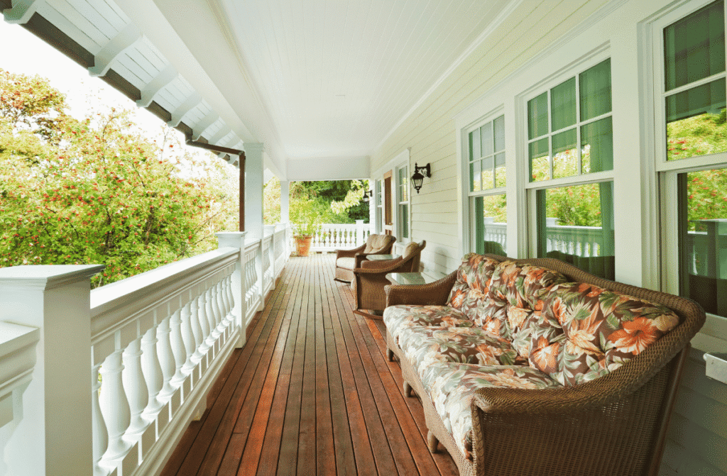 Porch Construction in Northwest Arkansas